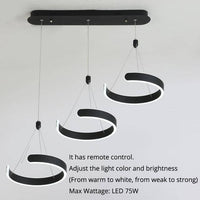 Suspension design LED : Cercle Ouvert_Light | Marco Lucetti 3 lampes