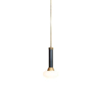 Suspension design LED dorée pour Loft. | Marco Lucetti