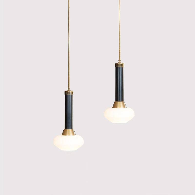 Suspension design LED dorée pour Loft. | Marco Lucetti