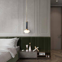 Suspension design LED dorée pour Loft. | Marco Lucetti