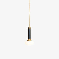 Suspension design LED dorée pour Loft. | Marco Lucetti
