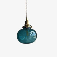 Suspension LED en verre coloré Jiamen Design