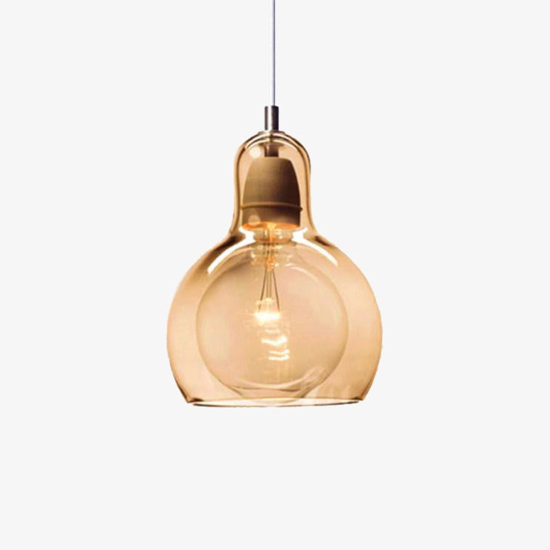 Suspension LED en verre Loft Design