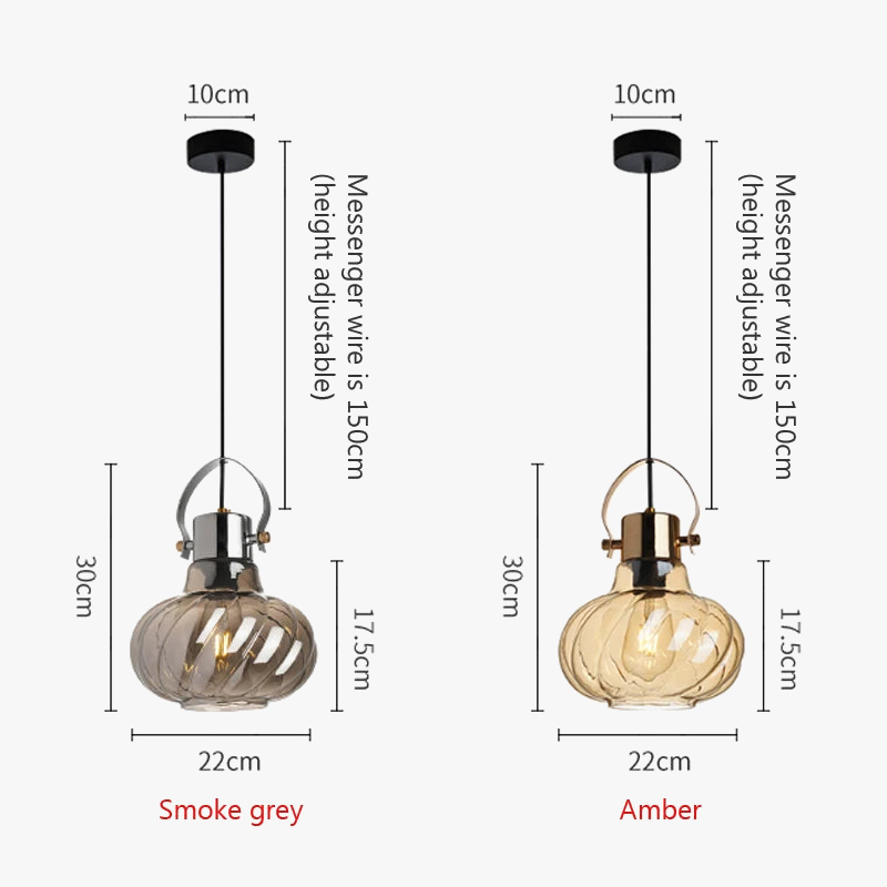 Suspension LED Nordica Loft Bar