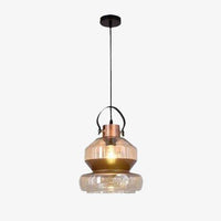 Suspension LED en verre style rétro Light Spark