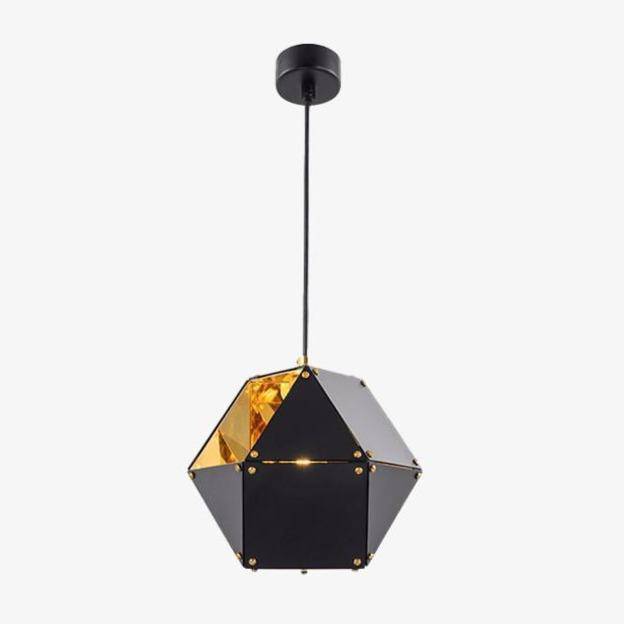 Suspension design LED géométrique - Collection Gallery | Marco Lucetti Noir