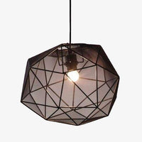 Suspension LED Diamant en verre - Élégance illuminée