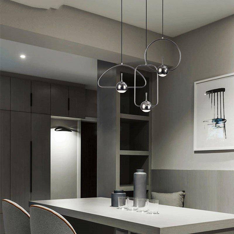 Suspension design LED Industrial Chrome | Marco Lucetti