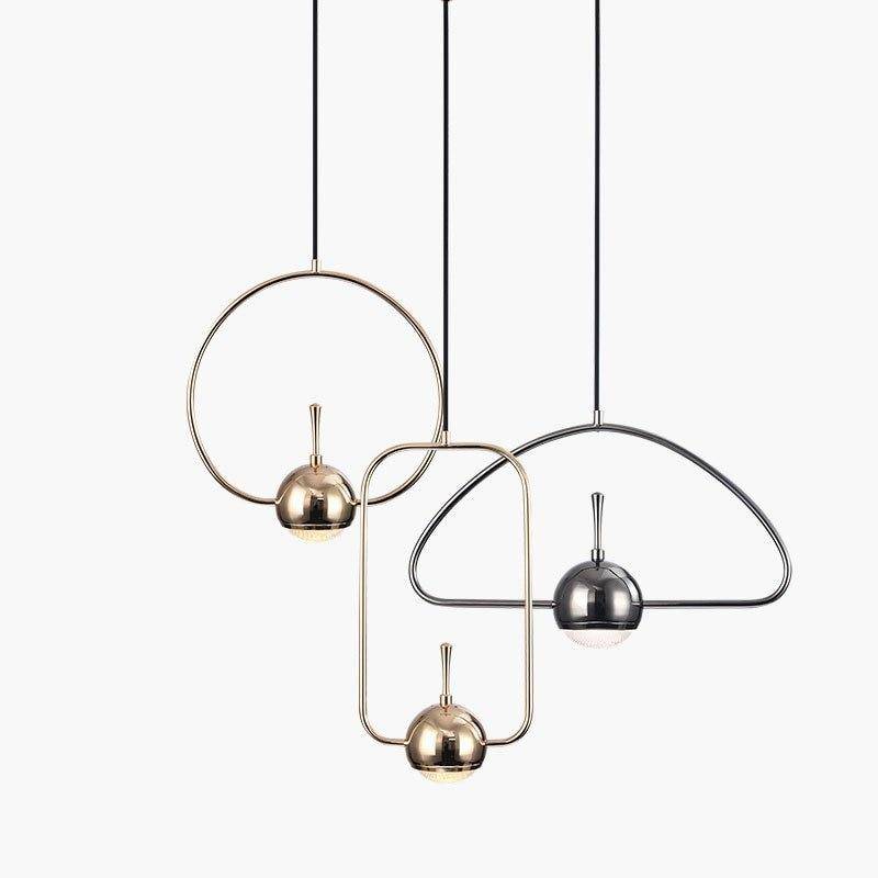Suspension design LED Industrial Chrome | Marco Lucetti