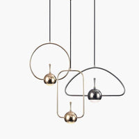 Suspension design LED Industrial Chrome | Marco Lucetti