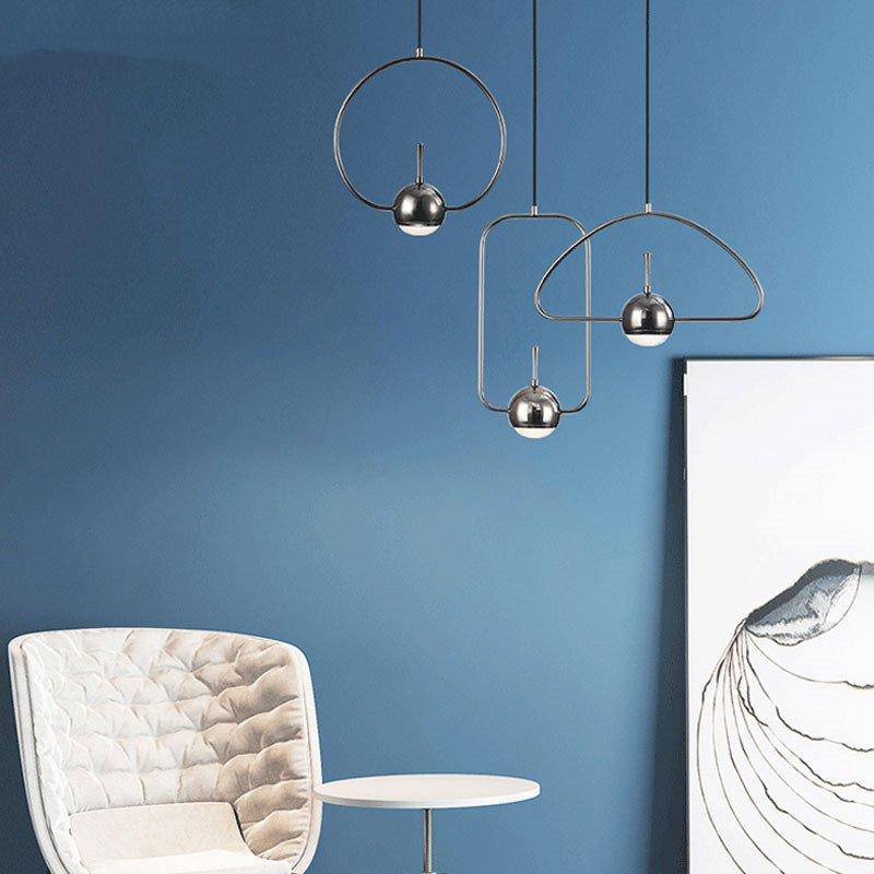 Suspension design LED Industrial Chrome | Marco Lucetti