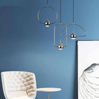 Suspension design LED Industrial Chrome | Marco Lucetti