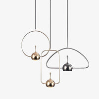 Suspension design LED Industrial Chrome | Marco Lucetti