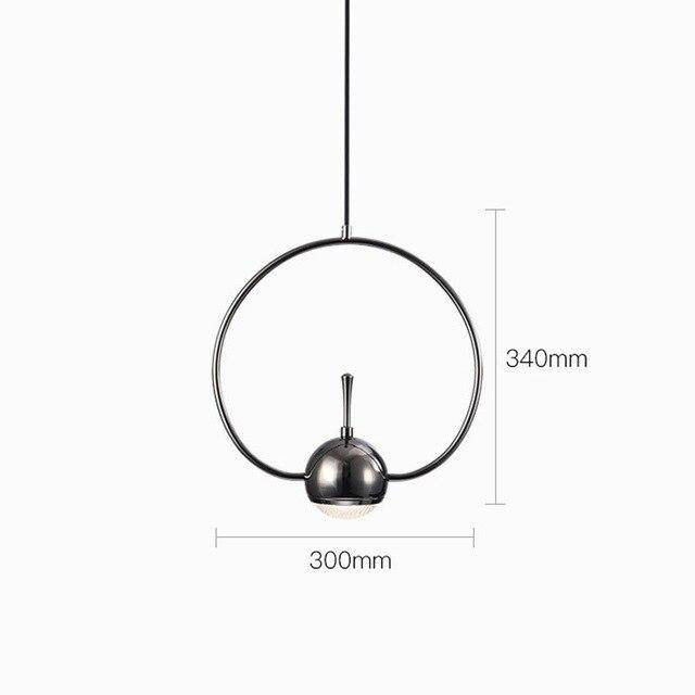 Suspension design LED Industrial Chrome | Marco Lucetti B - Argenté