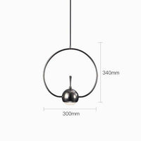 Suspension design LED Industrial Chrome | Marco Lucetti B - Argenté