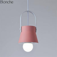 Suspension design LED Macaron | Marco Lucetti A - Rose