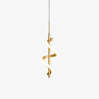 Suspension LED Design Ondulée Polino