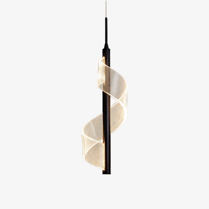 Suspension LED Ondulée Steal