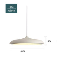 Suspension design LED ovale Copper Glow | Marco Lucetti Blanc - 40x6cm