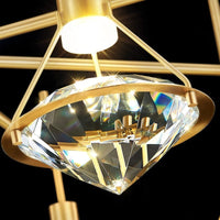 Suspension design LED Savia DiamondLux | Marco Lucetti