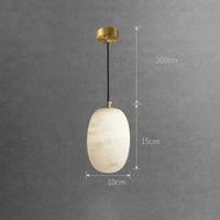 Suspension Design Marbré Espagnol | Marco Lucetti Dia10x15CM