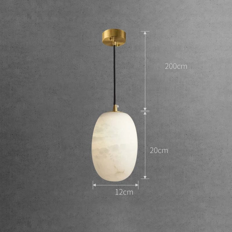 Suspension Design Marbré Espagnol | Marco Lucetti Dia12x20CM