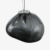 Suspension design Marsden en verre déformé | Marco Lucetti Gris / 20cm