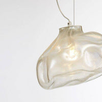 Suspension design Marsden en verre déformé | Marco Lucetti Transparent / 20cm
