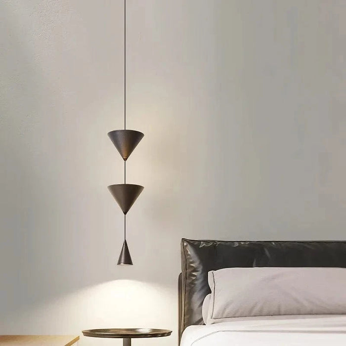 Suspension design minimaliste avec sablier LED pour une décoration intérieure tendance | Marco Lucetti