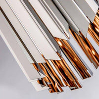 Suspension design miroir chromé | Marco Lucetti