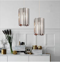 Suspension design miroir chromé | Marco Lucetti