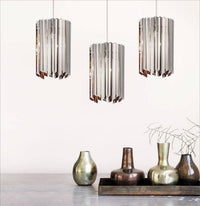 Suspension design miroir chromé | Marco Lucetti