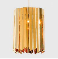 Suspension design miroir chromé | Marco Lucetti Doré