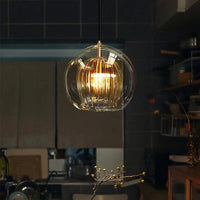 Suspension design nordique en verre - Collection Boule Moderne | Marco Lucetti
