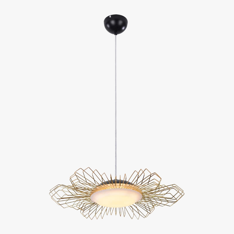 Suspension Design Nordique - Ligne Artistique - Lampe Luminaire Décoratif