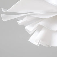 Suspension design nordique pour chambre salon bar lampe à manger chambre d'enfants - Lustre à fleurs blanches scandinave | Marco Lucetti