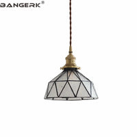 Suspension Design Nordique Vintage en Laiton et Verre - Édition Limitée