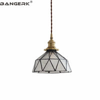 Suspension Design Nordique Vintage en Laiton et Verre - Édition Limitée | Marco Lucetti