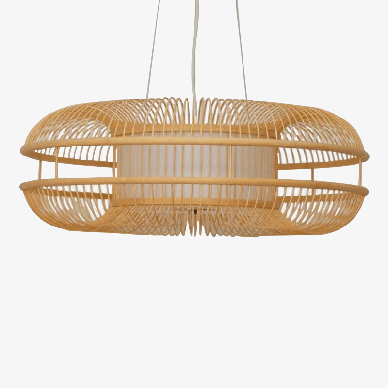 Suspension design ovale en bambou Chandy™