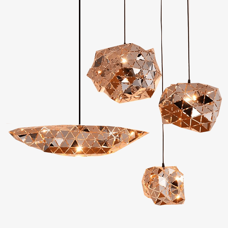 Suspension Design en Triangles - Collection Sparks