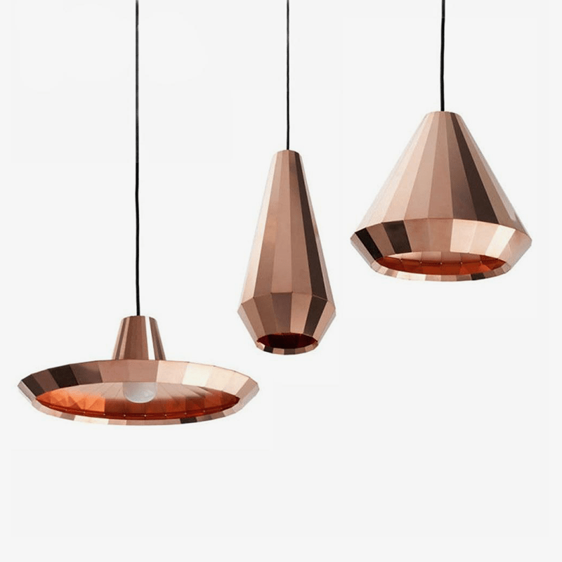 Suspension design rose gold Loft