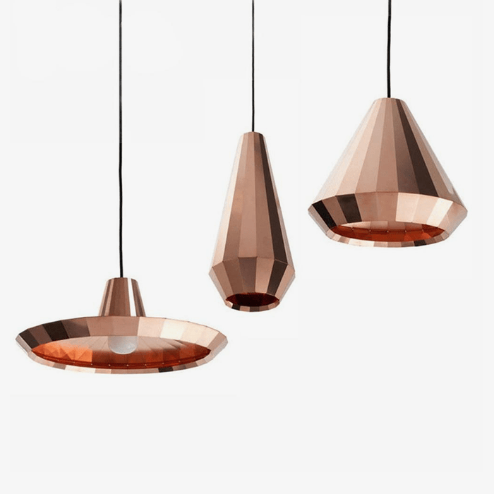 Suspension design rose gold Loft