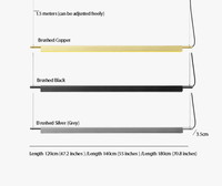 Suspension design scandinave linéaire avec compendium LED longue | Marco Lucetti