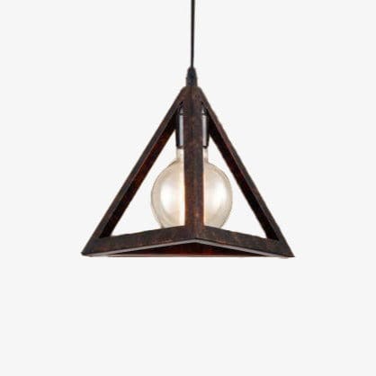 Suspension Design Triangle Multicolore | Marco Lucetti Marron