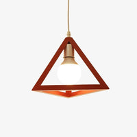 Suspension Design Triangle Multicolore | Marco Lucetti Rouge
