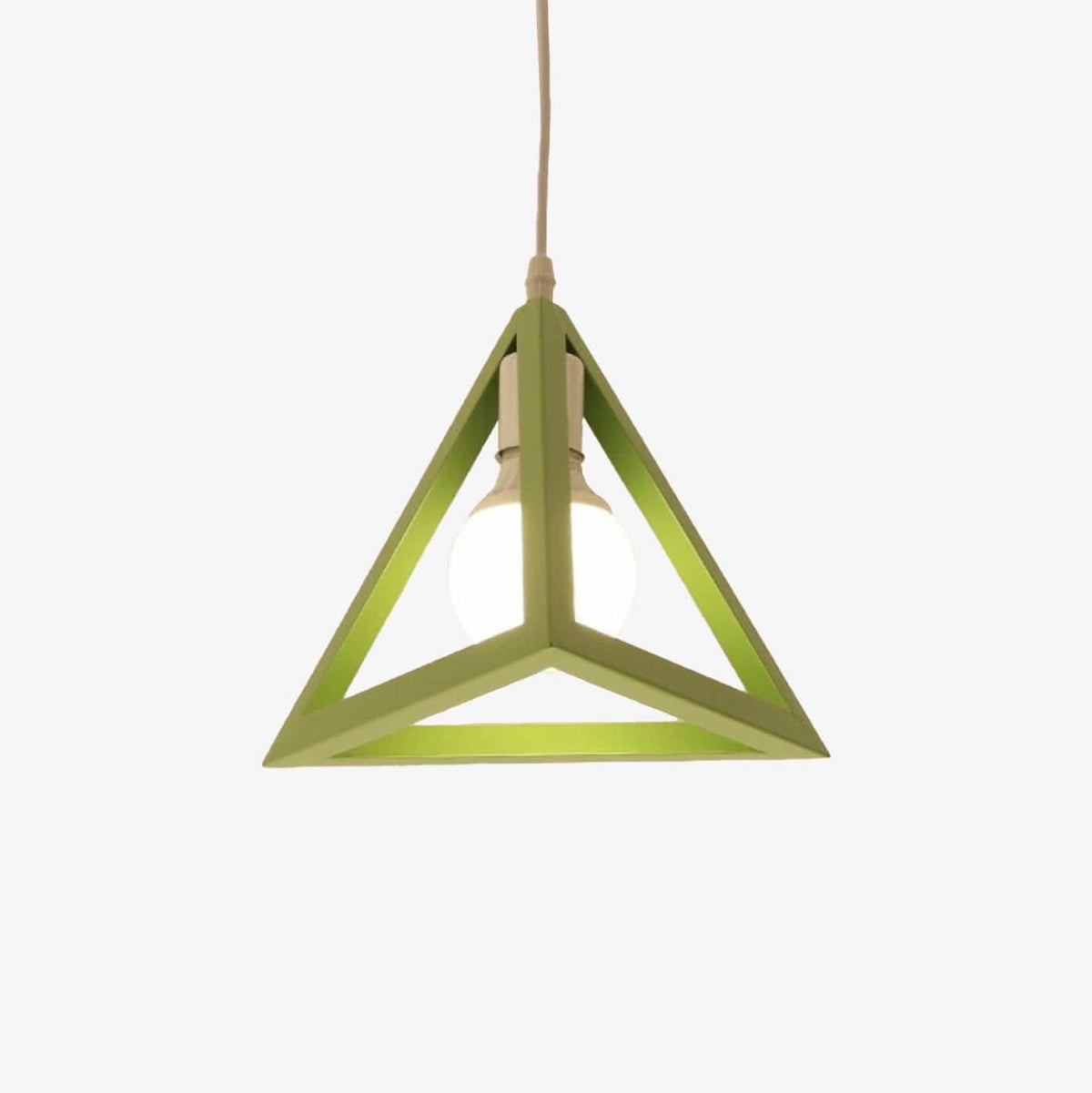 Suspension Design Triangle Multicolore | Marco Lucetti Vert