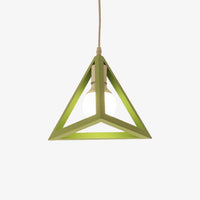 Suspension Design Triangle Multicolore | Marco Lucetti Vert