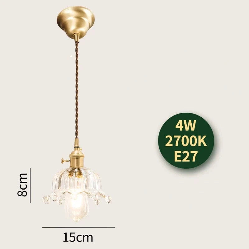 Suspension Diamond Glass LED Nordic Modern | Marco Lucetti Lampe suspendue 8 / 4W (MAX100W)