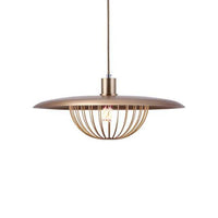 Suspension dorée en cage design | Marco Lucetti Doré