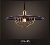 Suspension dorée en cage design | Marco Lucetti Noir